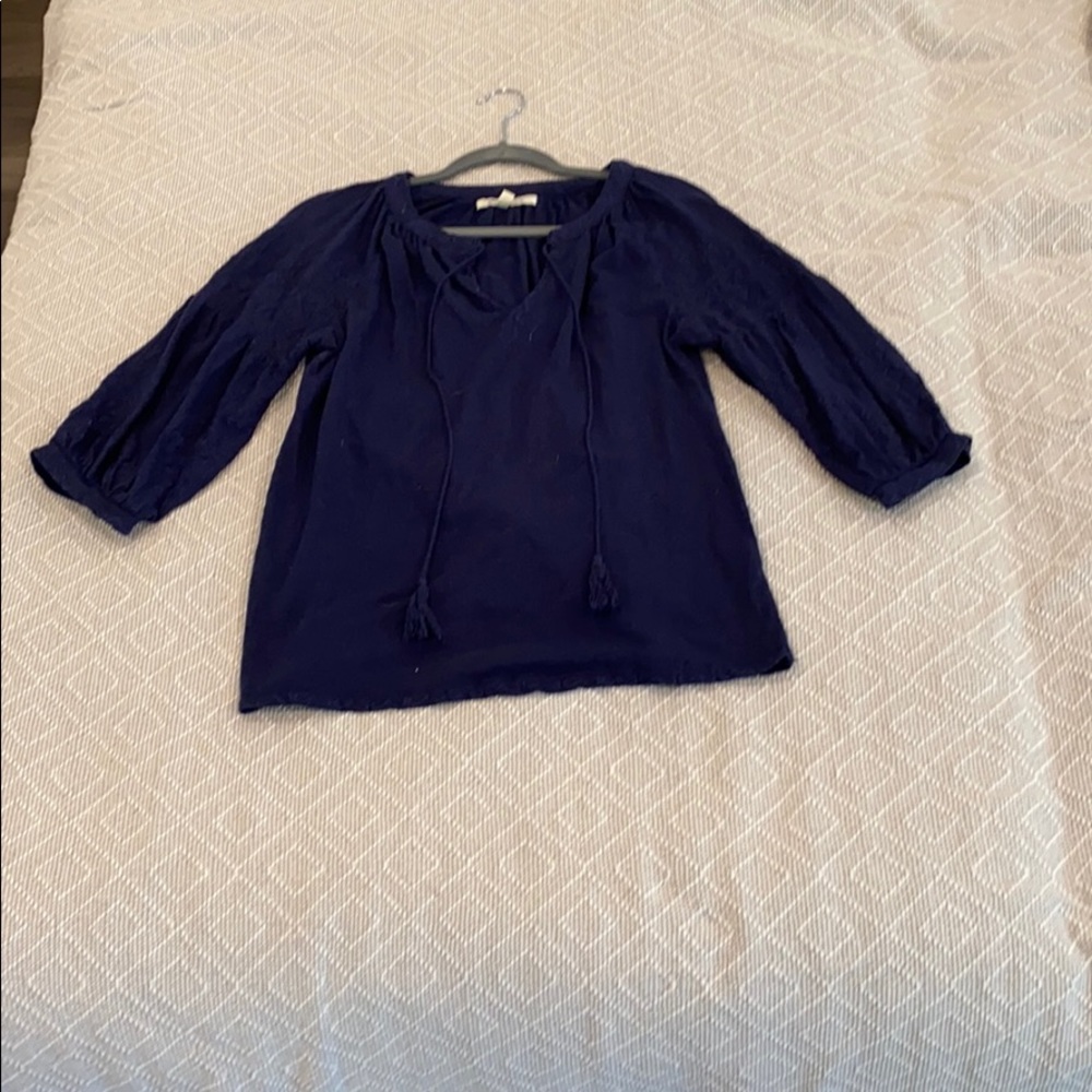 Blue blouse